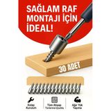 30'Lu Raf Destek Vida Seti Vitrin