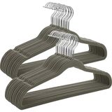 30'lu Set, Askı, Ceket Askısı, 41,5 cm Genişliğinde, Elbise Askısı, Ince, 360° Dönebilen Kanca, Mont, Gömlek ve Takım Elbise Için, Gri, CRF26V