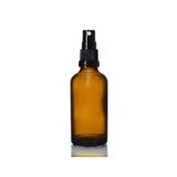 30ML Kahverengi Cam, Siyah Sprey Başlıklı Şişe, 24 Adet, Cam Şişe, Sprey Şişesi, Ecza Şişesi, Dropper Şişe, Medikal Şişe