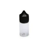 30Ml Plastik Şeffaf Gorilla Şişe Siyah Kapak Şişe, 12 Adet, Plastik Şişe, Likit Şişesi, İğne Uçlu Şişe, Sıkıma Uygun Yumuşak Şişe,