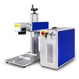 30w Fiber Lazer Markalama ve Gravür Makinesi Bilgisayarlı