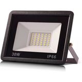 30W LED spot, dış mekan 3000lm LED duvar spot lambası, dış mekan spot ışığı, soğuk beyaz 6000 K su geçirmez IP66 LED ışıklı spot, atölye garaj bahçe için