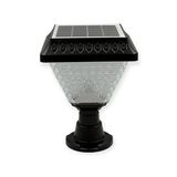 30w Solar Kristal Bahçe Aydınlatması 6500K Beyaz Işık