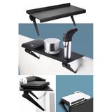 30X12 cm Katlanabilir Katlanabilir Televizyon Tv Standı Ayarlanabilir Ekran Üstü Raf Portatif Eşya