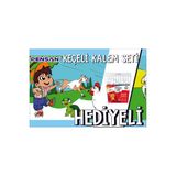 30X120 Boyama Rulosu Yaman Çiftlik Hayatı + Pensan 12'li Keçeli Boya Kalemi