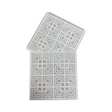 30x30 Clip-in Yonca Beyaz Dekoratif Asma Tavan Tam Takım 5 M2