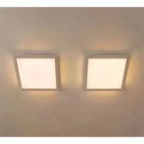 30X30 Cm 2'Li Set 24W Sıva Altı Kare Led Panel Lamba Gün Işığı 3200K