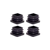 30x30 mm Plastik Kare Içe Geçme Profil Tapası (Kutu) (4 Adet)