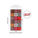 30x60 Cm Kendinden Yapışkanlı Duvar,banyo,tezgah Arası Kaplama Çok Renkli 9-1-30x60-6