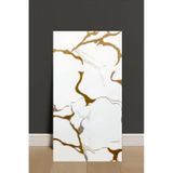 30x60cm Elit Gold Mermer Desen Yapışkanlı Banyo,tezgah Arası Kaplama Duvar Paneli Kağıdı Tx-077 Altın