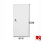 30X60x21 Cm Doğalgaz Sayaç Panosu Koruma Dolabı 0.80 Mm