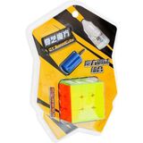 31021 Qy 3x3 Speed Küp Kartela Set+Yağ+Tornavida QY3102 - Çok Renkli