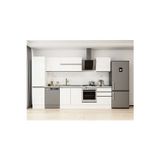 310X210 Cm High Gloss Mutfak Dolabı Mb-E80B50S60-2 High Gloss | Beyaz - Suntalam