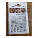 312 KONSEPT Hologramlı Taşlı Yapıştırma Sticker Makyaj Saç Ve Tınak Süsleme