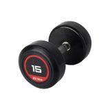 313SporMalzemeleri 313 Sport 15 KG Kauçuk Kaplı Profesyonel Olimpik DUMBBELL ( Dambıl )