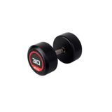 313SporMalzemeleri 313 Sport 30 KG Kauçuk Kaplı Profesyonel Olimpik DUMBBELL ( Dambıl )