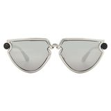 3152 Güneş Gözlüğü Burberry, Gümüş, 61mm