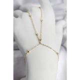 316L Çelik Gold Renk Top Zincirli Kadın Şahmeran Tg27Sn742