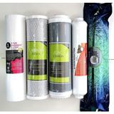3171 Aqualine Su Arıtma Filtre Seti 5'li Çift Karbon 80 Gpd Membran