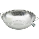 31CM Metal Kulplu Çelik Sepet Süzgeç Ince Tel Ayaklı (4887) - Renkli