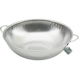 31CM Metal Kulplu Çelik Sepet Süzgeç Ince Tel Ayaklı (5047)
