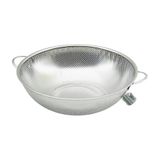 31CM METAL KULPLU ÇELİK SEPET SÜZGEÇ İNCE TEL AYAKLI (5250)