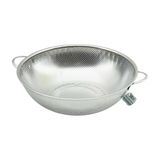 31Cm Metal Kulplu Çelik Sepet Süzgeç İnce Tel Ayaklı Go53/01365