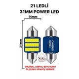 31mm Sofit Led C5w Canbus Tavan Plaka Ampul 1 Takım
