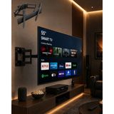 32 55 Inç Televizyon Askı Aparatı Duvara Monte Hareketli Tv Tutucu