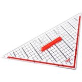 32 cm Modelist Gönyesi, Beyaz Renk, Hassas Ölçüm Aracı - Seçenek 1