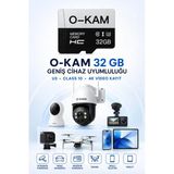 32 Gb O-Kam Hafıza Kartı U3 Class 10 4K Video Kayıt