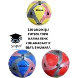 320 gr Kaliteli Dikişli Futbol Topu Karma Renk Yollanacaktır - Çok Renkli