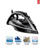 3200W Ultimate Pure Kireç Avcısı Premium Buharlı Ütü - Tefal’den Çok Güçlü Buharlı Ütü - Siyah