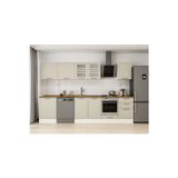 320X210 Cm Klasik Mebran Mutfak Dolabı Beyaz M-E90S60S50-3 Mebran | Kumtaşı - Suntalam