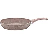 3210 - Tek Parça - Bio Granit, 26X5,5 cm - 2,4 Litre Tava, Sütlü Kahve Gövde, Sütlü Kahve Detay - 26 x 5,5 Cm - 2,4 Litre - Kahverengi
