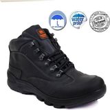 3263 Siyahi Trekking & Outdoor Hakiki Deri Su Geçirmez Waterproof Bot, Darkwood 3263 Siyahi Trekki - Çok Renkli
