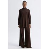 3267001 Mıssdalıda Bol Paça Basic Triko Pantolon