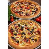 32CM Delikli Yeni Pizza ve Lahmacun Tepsisi