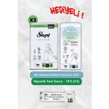 32'Li Bio Natural Uzun Günlük Ped Ve Ultra Hassas Gece 18'Li X3 Rosie Hediye