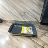 33 * 22 * 5 Cm boyutlarında teflon dikdörtgen fırın tepsisi yapışmaz kek börek yapımlarına lezzet katar