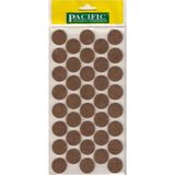 33 Adet, 24 Mm, Yapışkanlı Sandalye, Masa, Koltuk Altı Parke Koruma Keçesi, Yuvarlak