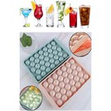 33 Gözlü Mini Buz Topu Yapma Kalıbı Buz Küpü Kokteyl Için Pratik Buzmatik Pratik Buzluk