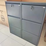 3+3 Metal Kilitli Ayakkabılık