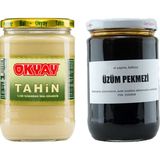 33 Tarsus Yöresel Tahin ve Üzüm Pekmezi 600 gr + 800 gr - 1,4 kg