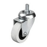 332 - 50X20 mm Çift Bilyalı Vidalı Teker 4 Adet - Lisinya - 001-Renkli