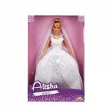 3381 Nessiworld-Rst-Sıs-Gelinlikli Manken Bebek 29 Cm