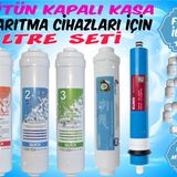 339 Suloo Kapalı Kasa Su Arıtma Cihazı Filtresi 5li Filtre Seti Membranlı