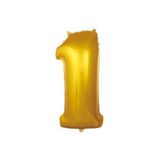 34 Inç Folyo Rakam Balon, GOLD1
