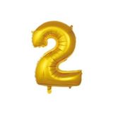 34 Inç Folyo Rakam Balon, GOLD2