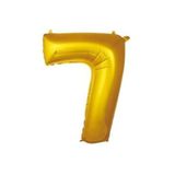 34 Inç Folyo Rakam Balon, GOLD7
